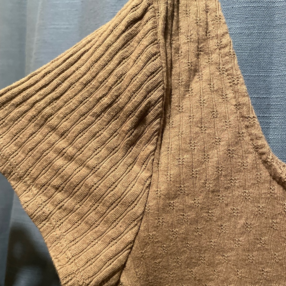 Wild Fable Ribbed Camel Bodysuit - Picture 7 of 8